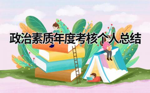 政治素质年度考核个人总结3篇