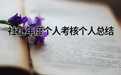 社工年度个人考核个人总结3篇