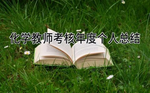 2024化学教师考核年度个人总结(14篇）