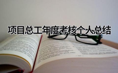 项目总工年度考核个人总结范文(5篇）