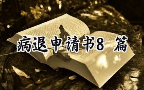 病退申请书8篇(5篇）